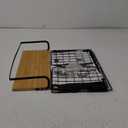 Ofiray-home Magnetic Shelf for Fridge with Wood Lid, Fruit Potato and Onion Storage Bins, Pantry Organizers & Storage, Large Container Magnetic Spice Rack for Refrigerator, Kitchen Counter, Cabinet