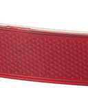 X AUTOHAUX Car Rear Bumper Reflector Strip Cover Left Side 63147314883 for BMW X1 2013-2015