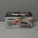 Mueller Pro-Series 10-in-1, 8 Blade Vegetable Chopper, Onion Mincer, Cutter, Dicer, Egg Slicer with Container, French Fry Cutter Potatoe Slicer, Home Essentials & Kitchen Gadgets, Salad Chopper (8 Blade, White Sand/Gray)