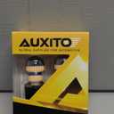 AUXITO LED Turn Signal Bulb 3157 LED Bulbs Amber Yellow Brighter 3156 3457A 4057 4157 LED Bulb for Front Rear Turn Signal Light Blinker DRL Marker Parking Lights, Pack of 2