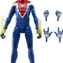 Marvel Legends Series Gamerverse Miles Morales Upgraded Suit Style, Spider-Man 2 Video Game-Inspired Collectible 6 Inch Action Figure