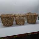 HD Large Hyacinth Braided Basket Set Of 3