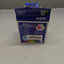 Brother Genuine LC506XL3PK 3-Pack High Yield Cyan, Magenta, and Yellow Ink Cartridges (for use with INKvestment 4355, 4555, and 4557 Printers)