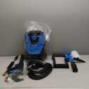 AgiiMan Electric Pressure Washer - 4000 PSI Max 3.2 GPM Power Washer Electric Powered with 20FT Hose, 4 Nozzles, Foam Cannon, High Pressure Cleaner Machine for Cars, Patios, Driveways, Fences, Blue