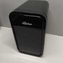 BEICHEN Mini Fridge,6 Liter / 8 Can Small Fridge for Bedroom, Car, Office & Dorm, 110V AC/DC Portable Thermoelectric Cooler & Warmer for Skincare, Food, Drinks,Black