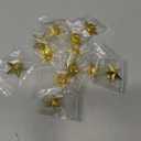 Gold Point Star Lapel Pins, Enamel Pin Set (1 In, 12 Pack)