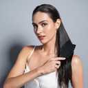 The Hair Edit Detangle & Massage Brush Wet & Dry Brush With Ergonomic Paddle, Non Slip Grip Scalp Massager with Soft Flexible Bristles, Anti-Breakage Hairbrush for Thick, Curly, Straight, Fine Hair