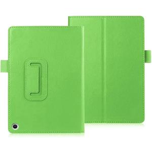 Tablet Cover for Amazon Kindle Fire HD 8 10th K72LL4(2020 Release),Ultra Slim Folio Stand Lightweight Leather Case for Kindle Fire HD 8 Plus/HD 8 2020/Kids 10th Gen 8" (Li-Green)