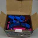 Nulink Electric Balloon Pump, Portable Electric Balloon Blower Machine Balloon Air Pump Dual Nozzle 110V 600W Balloon Inflator for Party Decorations (Rose red)