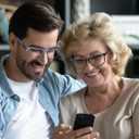 Large Reading Glasses Mens Oversized Wide Readers +2.50 Lightweight Square Magnifying Cheaters for Men W/Big Head 2 Pack