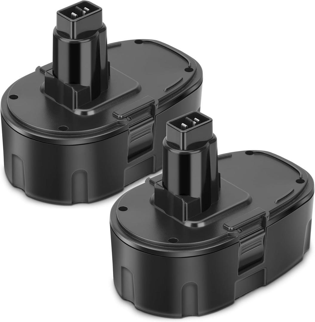 KUNLUN 2-Pack 4.5Ah Replacement Battery for DeWalt 18V XRP Battery Compatible for DeWalt 18V Battery DC9096 DC9098 DC9099 DW9095 DW9096 DW9098 DE9039 Cordless Power Tools