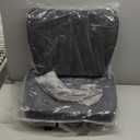 Universal Forklift Seat Tractor Seat with Adjustable Slide Track and Tool Bag, For Excavator Skid Loader Backhoe Dozer Telehandler (50x45x40cm/19.68x17.72x15.75inch)