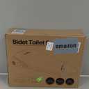 Bidet Toilet Seat, Electric Smart Heated Toilet Seat, Feminine & Front Rear Wash, Instant Warm Water & Dryer, Self-Clean Nozzle, Soft Closed Toilet Lid, Wireless Remote Night Light Elongated