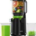 Cold Press Juicer, Easy to Clean wiht Brush, 5.3" Chute