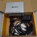 KCEVE 15-in-1 KVM Switch USB C Docking Station, USB 3.0 KVM Switch 1 Monitors 1 Laptops HDMI 4K60Hz, 80W PD, 5Gbps, MST, Gigabit Ethernet, SD/TF Card, Power Adapter, Wired Remote