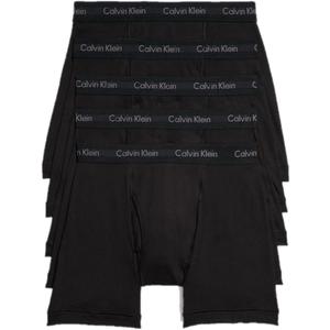 Calvin Klein Men's Cotton Classics 5-Pack Boxer Brief (Medium)