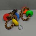 6.56ft Climbing Rope Swing with Treads Climbing Rope Plate Swing Hanging Swing Ninja Rope Accessories