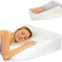 Xtreme Comforts Wedge Pillows - 7" Memory Foam Bed Wedge Pillow for Sleeping (1Pk)