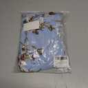 Milumia Women's Boho Cold Shoulder Floral Print Kimono Sleeve Tunic Dress (XL)