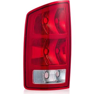 Rear Tail Light assembly for 2002-2006 Dodge Ram 1500, 2500, 3500 w/o Bulbs Red Left Driver Side