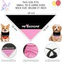 5 x Happy Birthday Dog Bandanas My Birthday Pet Scarfs HBD Party Dogs Kerchief Reversible Adjustable Triangle Bibs Scarf Accessories for Dogs Pets Gifts 2 Pack