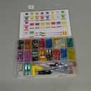 306PCS Car Fuses Assortment Kit,Fuses Automotive Kit Indudes Mini & Low Profile Mini & Standard Fuse for (35A,30A,25A,20A,15A,10A,7.5A,5A,2A),Fusibles para Carro with Circuit Tester