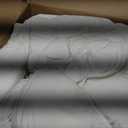 Serta Goose Feather Down Fiber Comforter Queen Size - 100% Cotton Cover Duvet Insert - Hotel Luxury Hypoallergenic Bedding Comforter All Season Medium Warmth 90 x 90 Inch White