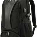 Net & Style Pickleball Backpack Large 29L with Shoe Compartment – Waterproof Court Backpack with Fence Hook & USB Charging Cable for Daily Play & Tournaments – Ideal for Men & Women Players