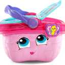 LeapFrog Shapes and Sharing Picnic Basket, Pink, 8.7" X 6.7" X 6.2"