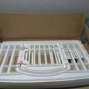 IRIS USA 24" 6-Panel Dog Playpen with Door, 61 x 61 x 24, Puppy Playpen, Dog Play Pen Indoors, Pet Fence, Puppies/Small Dogs, White