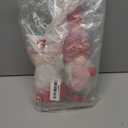 Vintend 2Pcs Valentines Day Gnomes Decorations, Handmade Valentine Gnome Decor Mr & Mrs Swedish Tomte Stuffed Gnomes Plush Doll Knomes Ornaments for Girlfriend Wife Women Girl Home Table Shelf Gift (Small)