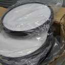 12Pack 3200lm LED Flush Mount Ceiling Light, Super Slim 12 inch Ceiling Light, 5000K LED Light for Bedroom, Living Room, Dining Room  (Black)