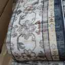 Boho Black Rug for Living Room - Washable 10x14 Area Rug, Dining Room Rugs for Under Table, Soft Low Pile Carpet for Large Bedroom - Farmhouse Decor, Non-Slip & Stain Resistance (10x14 Black/Multi)