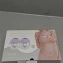 Electric Breast Pump Hands Free, Wearable Breast Pump with 4 Modes & 12 Levels, with Timer LCD Display Memory Function, Portable Breast Pump Pain Free, Double-Sealed 19/ 21/ 24mm Flange, 2 Pack Purple