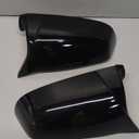 X AUTOHAUX Car Rear View Driver Passenger Side Mirror Cover Cap Replacement Gloss Black for BMW 5 6 7 Serie F01 F02 F03 F04 F06 F07 F10 F11 F12 F13 Mirror Guard Covers