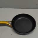 MsMk Nonstick Frying Pan 8 Inch Black, Designed Enamel Exterior Coating Withstand High Temperature And Fade Resistance, Pfoa Free Induction Omelet Pan, Oven Safe, Dishwasher Safe