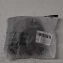 Milumia Girl's 2 Piece Swimsuits Criss Cross Spaghetti Strap Bikini Sets Swimwear Black 11Y