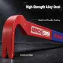 Gooseneck Wrecking Bar 48 Inch, Heavy Duty Crowbar