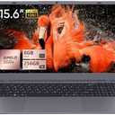 "UOWAMOU 15.6 IPS-FHD-Laptop, 8GB RAM 256GB SSD AMD 3020e (up to 2.6GHz), Full Function Type C Computer for Student-Home WiFi 5 BT5.0"