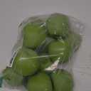 12Pcs Artificial Apples, Fake Fruit Faux Apples for Home Kitchen Table Fruit Bowl Decor, Holiday Decorations, Photography Props (Green)