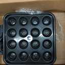Syrisora 16 Holes Pool Snooker Billiard Ball Storage Holder Tray Billiards Supplies Accessories (Black)