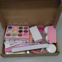 BLIFF Acrylic Nail Kit for Beginners - 12 Glitter Acrylic Powder, Professional Nail Art Decoration DIY Tool Supplies for Beginners