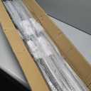 Iron Balusters for Staircase, 16 Pack Wrought Iron Balusters, 1/2" Hollow Stair Spindles Stair Balusters, Metal Balusters Spindles for Decks W/ 32 Pack Baluster Shoes