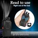 BAOFENG BF-888S Walkie Talkies Long Range for Adults with Earpieces,16 Channel Walkie Talky Rechargeable Handheld Radio for Cruise Hunting Skiing Two Way Radios (3Pack)