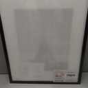 Upsimples 16x20 Picture Frame, Display Pictures 11x14 with Mat or 16 x 20 Without, Wall Hanging Poster Frame, Black, 1 Pack