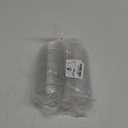 GOLDEN APPLE Cup series, 9oz Clear Plastic cups with Flat lids with hole 30sets, BPA Free