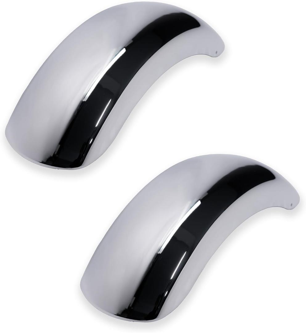 JMCHstore 2 Universal Mini bike Chrome Fender for Monster Mega Moto MMB80 Baja DB30, Coleman CT100U CC100X RB100 105cc; Mudguard for FPR GMB100 Motovox MBX10, Mototec Mini Bike Parts
