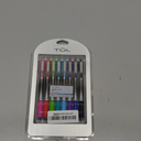 TUL Retractable Gel Pens, Bullet Point, 0.5 mm, Gray Barrel, Assorted Bright Ink Colors, Pack Of 8