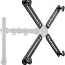 suptek Universal VESA Mount Bracket Adapter Monitor Arm Mounting Kit for Screen 17 to 27 inch (17"-27")