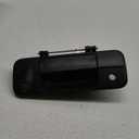 Gledewen Tailgate Handle Liftgate Latch Handle with Rear Camera Hole | for 2007-2013 Toyota Tundra | Replaces# 69090-0C051, 690900C051, 81214 (Black)